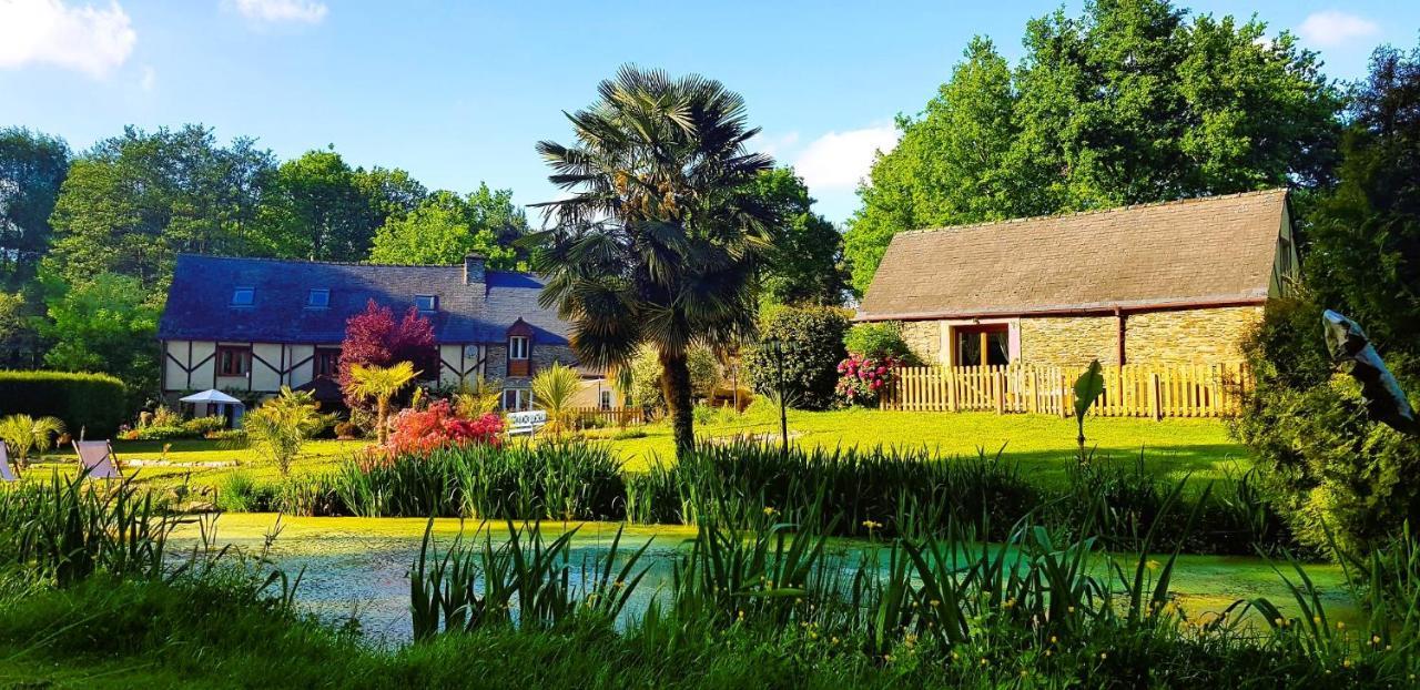 Le Vieux Moulin Gites - Detached Cottage With Garden Views And Pool Guégon 외부 사진