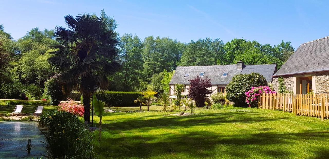 Le Vieux Moulin Gites - Detached Cottage With Garden Views And Pool Guégon 외부 사진