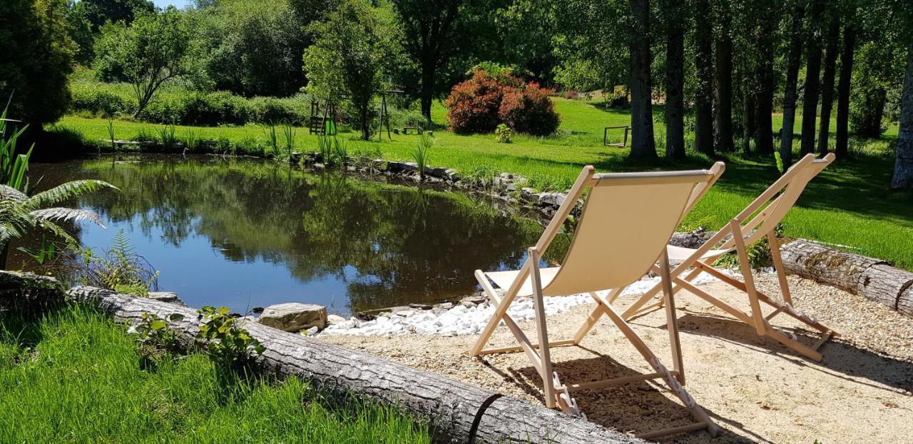 Le Vieux Moulin Gites - Detached Cottage With Garden Views And Pool Guégon 외부 사진